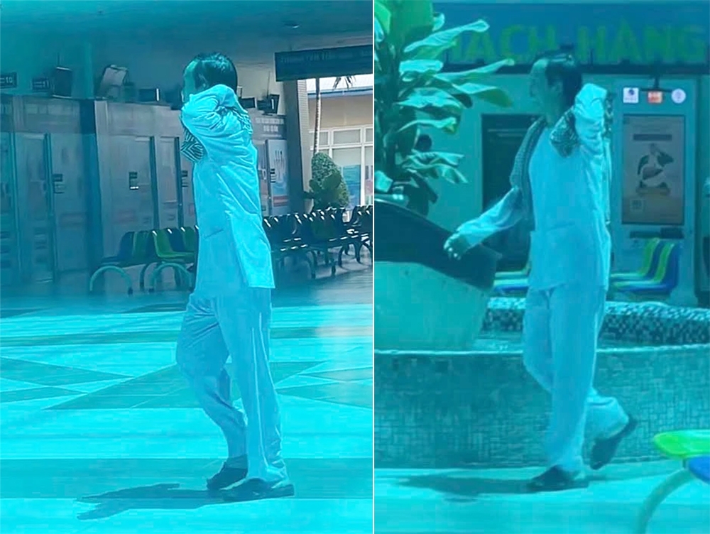 Mới đây, loạt hình ảnh ghi lại khoảnh khắc danh hài Hoài Linh một mình xuất hiện tại bệnh viện bất ngờ được lan truyền trên mạng xã hội khiến nhiều người không khỏi lo lắng cho danh hài. Trong ảnh, nam nghệ sĩ diện trang phục giản dị quen thuộc, di chuyển một mình trong khuôn viên bệnh viện.