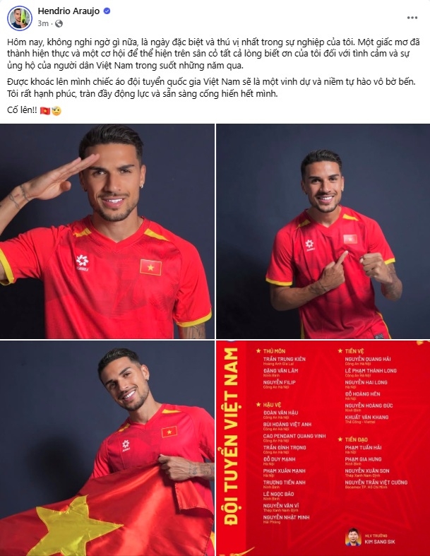 Đỗ Hoàng Hên nói lời gan ruột khi chính thức được triệu tập khoác áo ĐT Việt Nam