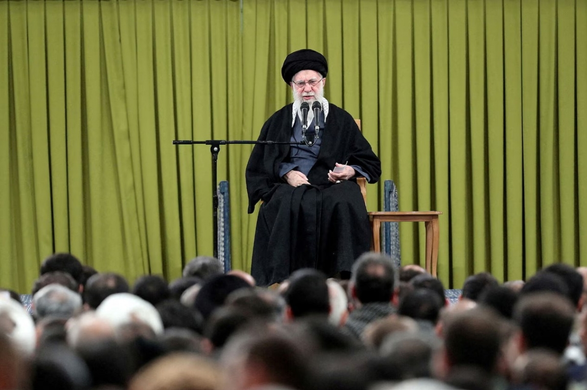 Lãnh đạo tối cao của Iran Ayatollah Ali Khamenei. (Ảnh: Reuters)