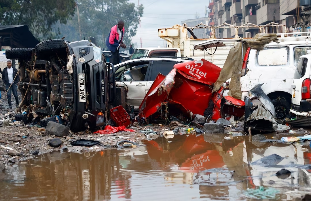 Hậu quả thiên tai ở Kenya. (Ảnh: Reuters)