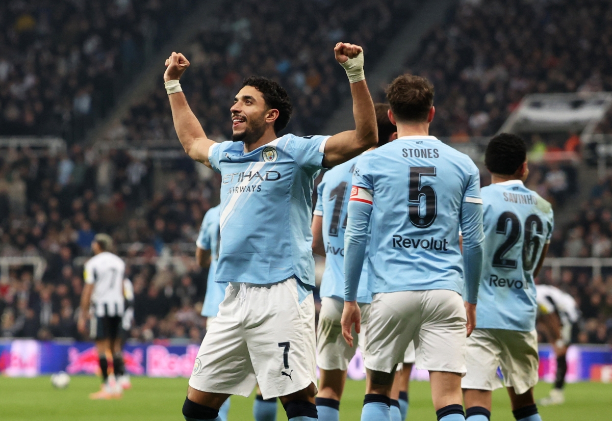 Man City ngược dòng để vào tứ kết FA Cup 2025/2026 (Ảnh: Reuters).