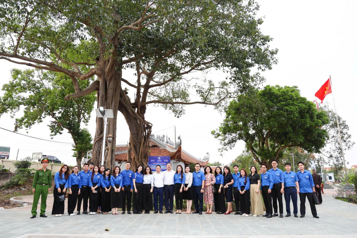 Khánh thành công trình “Đèn năng lượng mặt trời” tại khu Di tích lịch sử cấp Quốc gia Bến Chương Dương.
