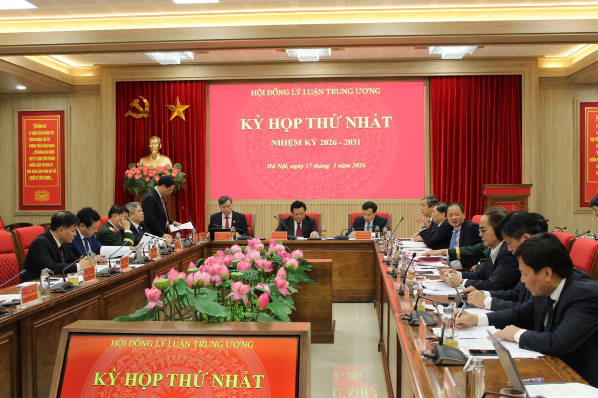 Kỳ họp thứ nhất của Hội đồng Lý luận Trung ương nhiệm kỳ 2026-2031.
