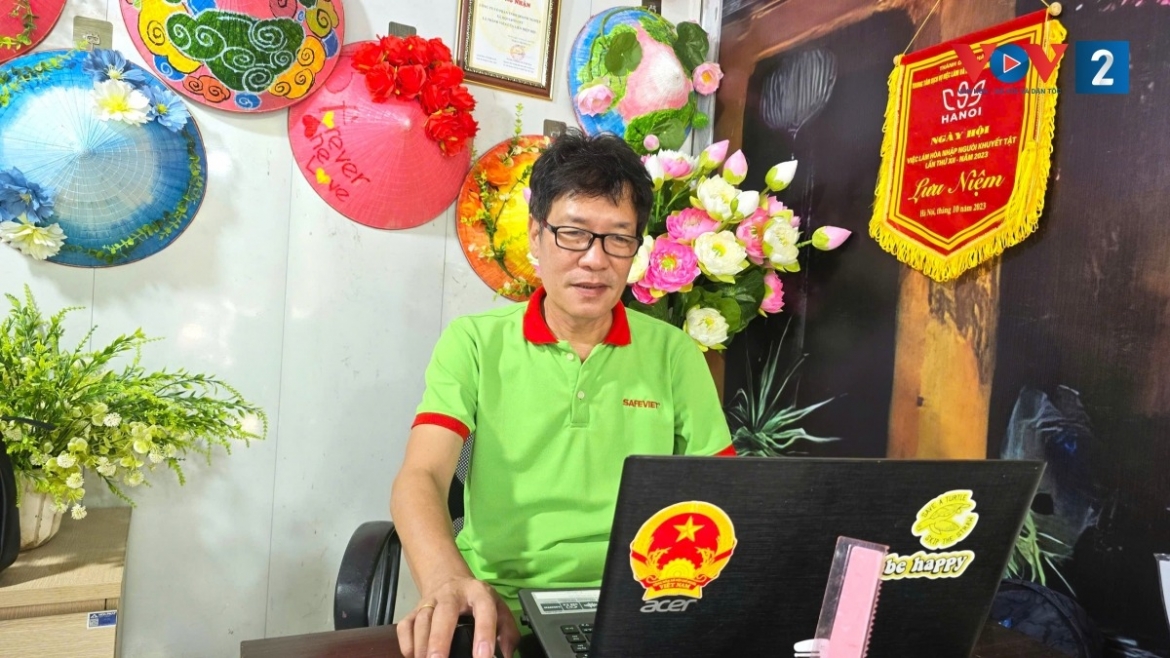 Anh Nguyễn Văn Nam - Quản trị Diễn đàn Tiếng nói Người khuyết tật Việt Nam.