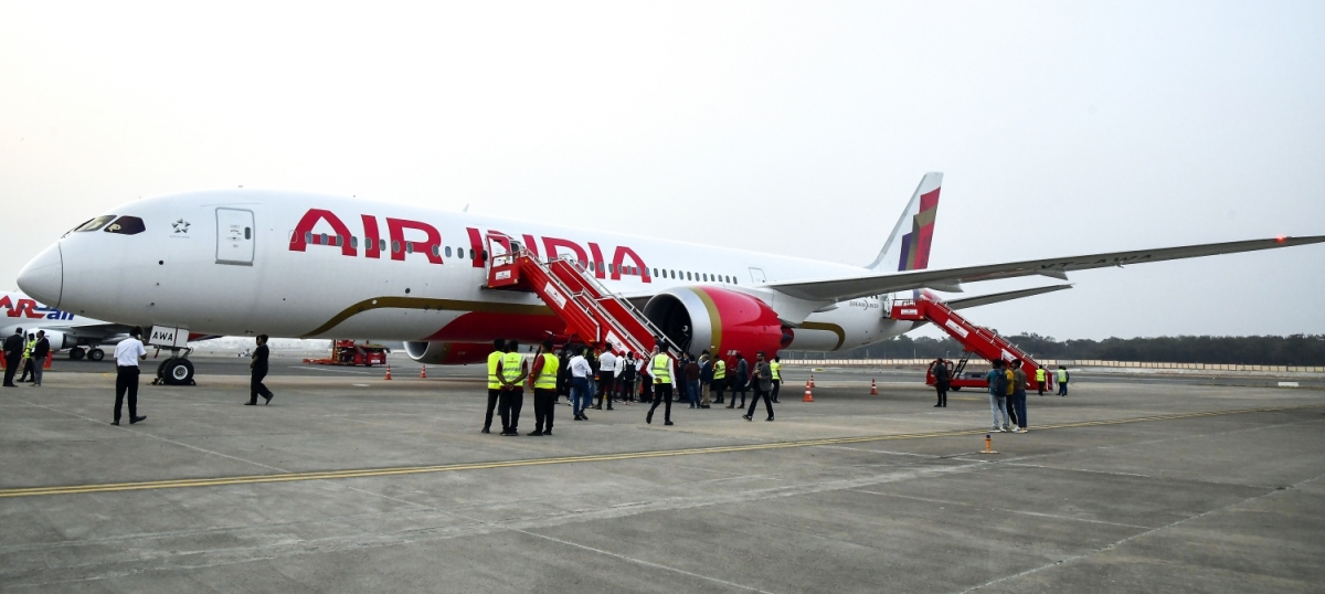Máy bay chở khách của Air India (Ảnh: ANI)