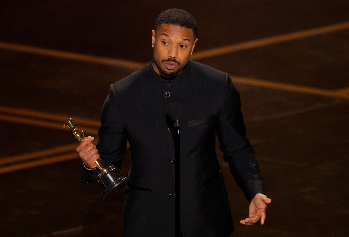 Tượng vàng Oscar đầu tiên trong sự nghiệp của Michael B. Jordan đánh dấu bước ngoặt quan trọng của nam diễn viên. (Ảnh: Reuters)