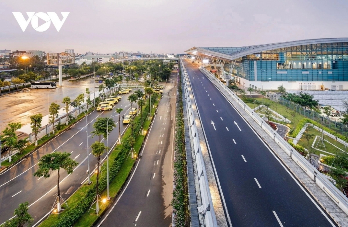 Một góc sân bay quốc tế Đà Nẵng