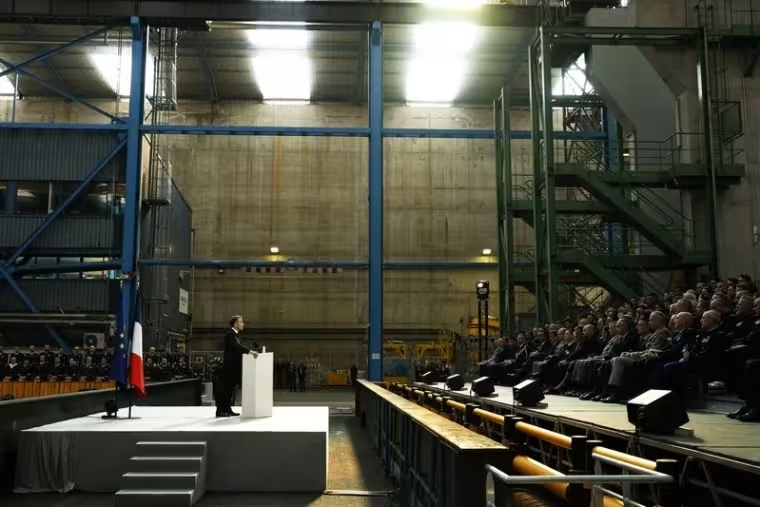 Tổng thống Emmanuel Macron. Ảnh: Reuters
