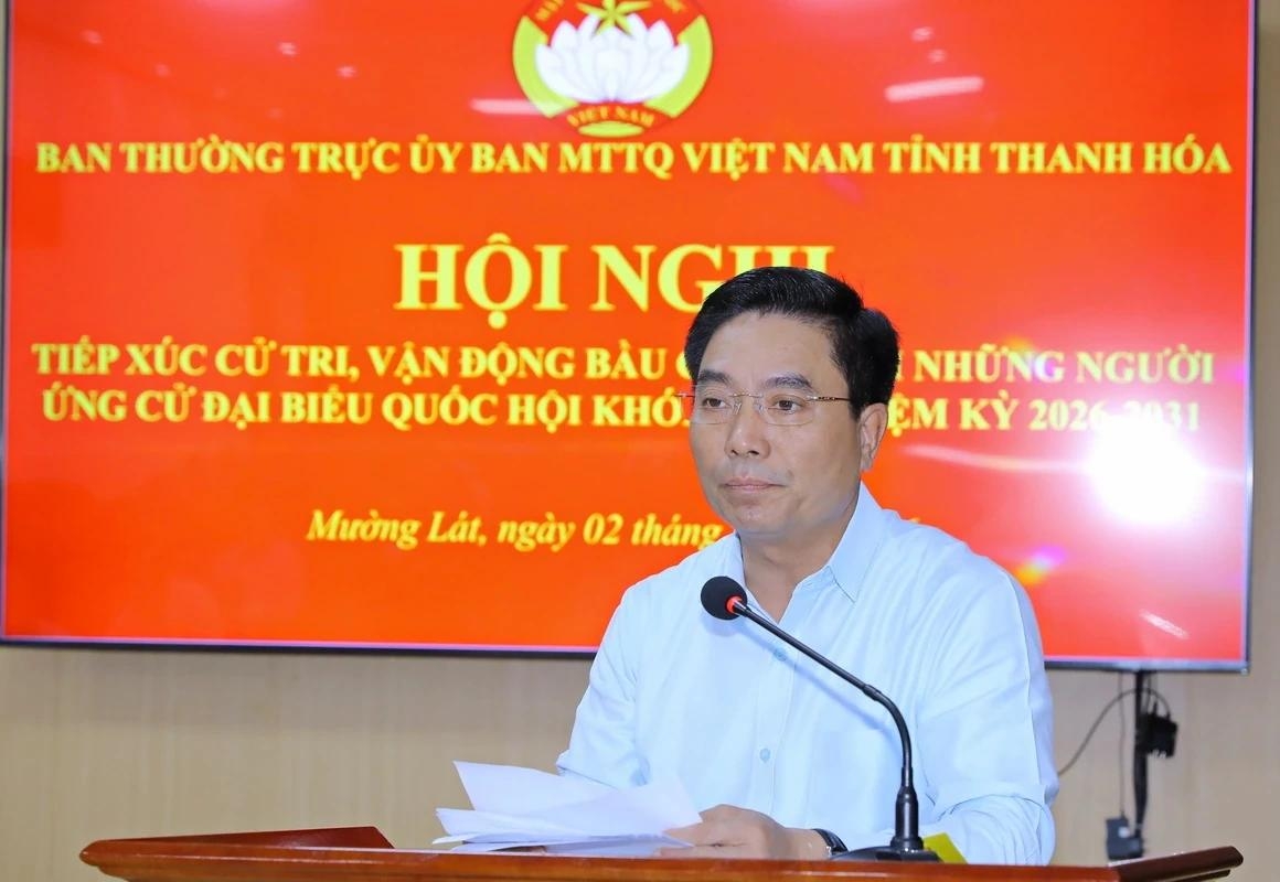 Ông Nguyễn Doãn Anh, Ủy viên Ban Chấp hành Trung ương Đảng, Bí thư Tỉnh ủy Thanh Hóa