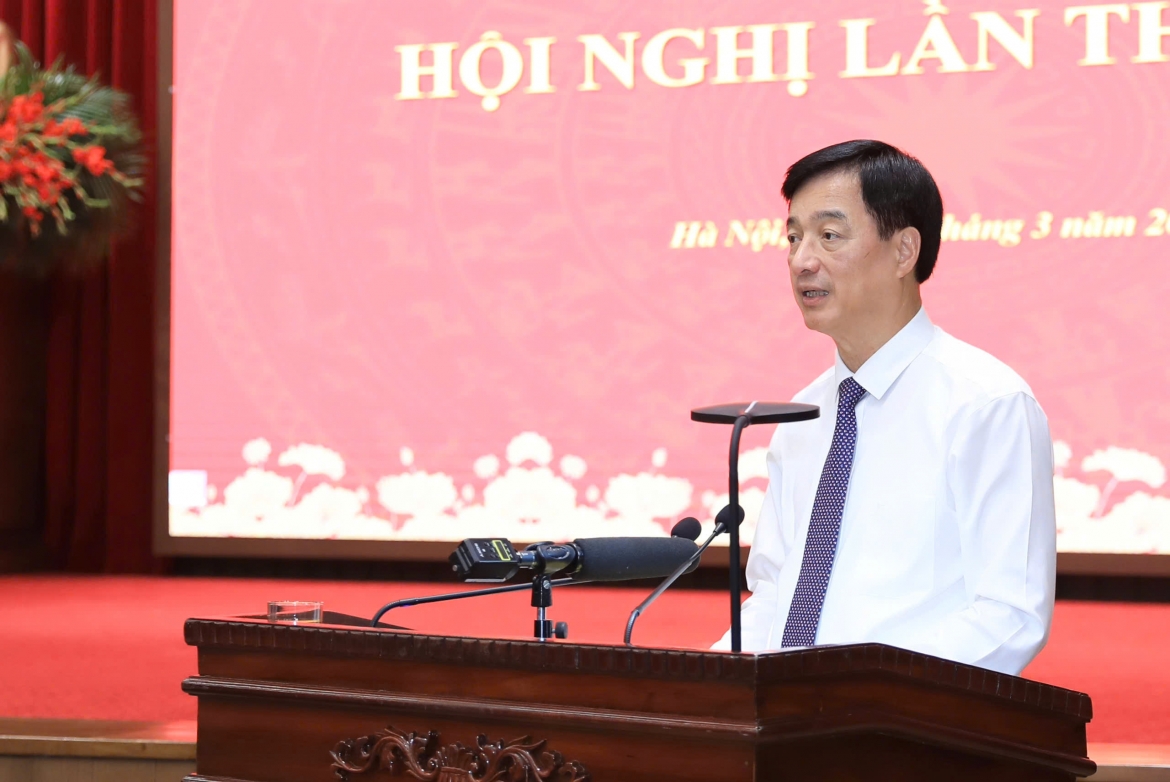 Bí thư Thành ủy Nguyễn Duy Ngọc kết luận hội nghị