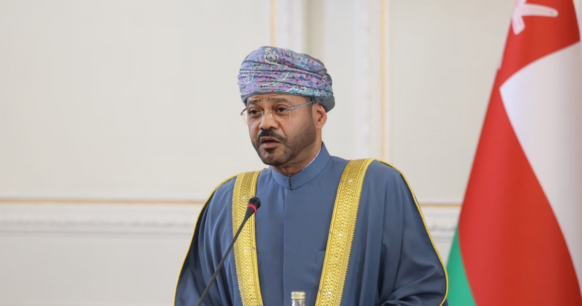 Ngoại trưởng Oman Badr Albusaidi. Ảnh: Reuters