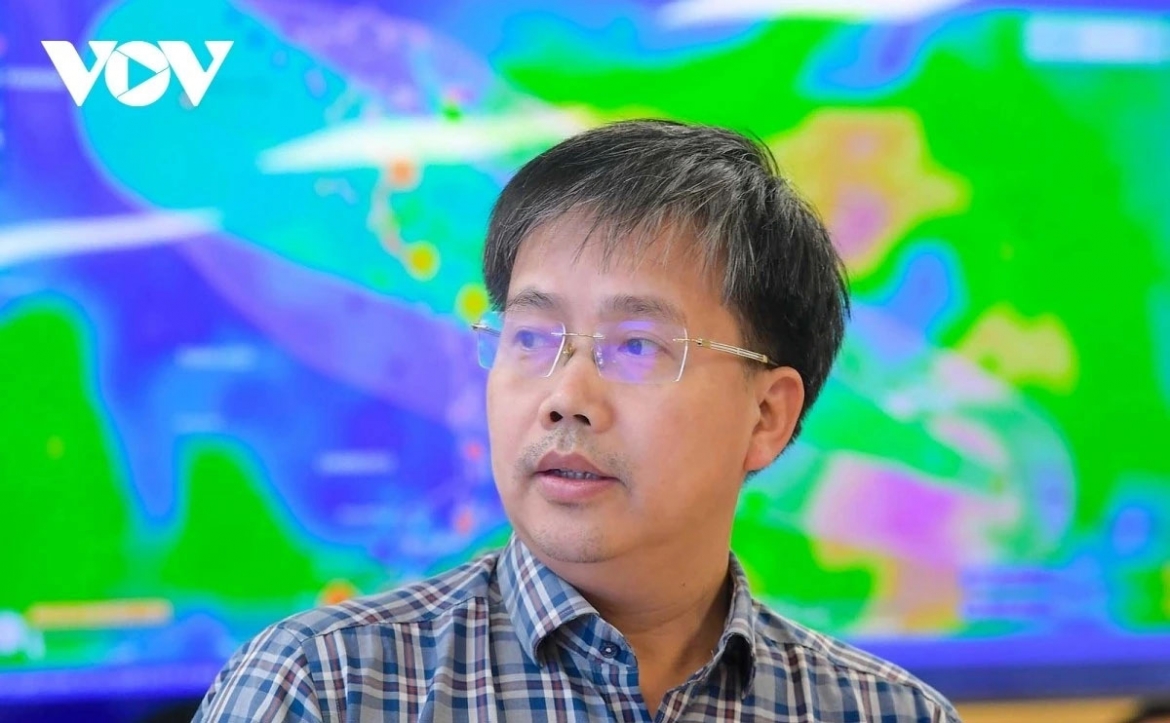 Ông Mai Văn Khiêm, Giám đốc Trung tâm Dự báo Khí tượng Thủy văn Quốc gia (Cục KTTV, Bộ Nông nghiệp và Môi trường)