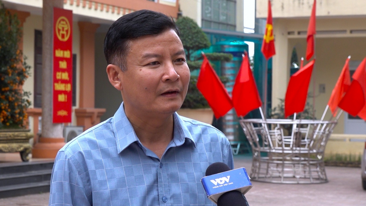 Ông Nguyễn Văn Tám, Trưởng thôn Phương Nhị
