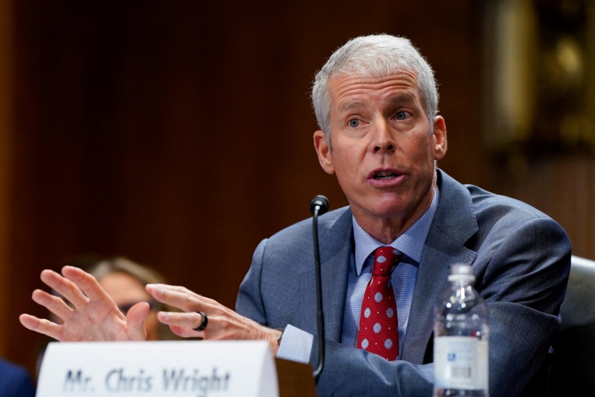 Bộ trưởng Năng lượng Mỹ Chris Wright. Ảnh: Reuters