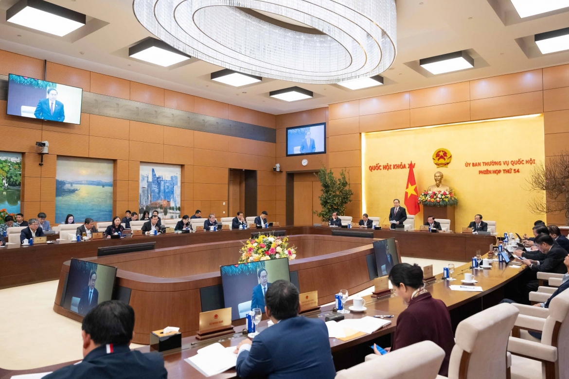 Phiên họp 54 của Ủy ban Thường vụ Quốc hội