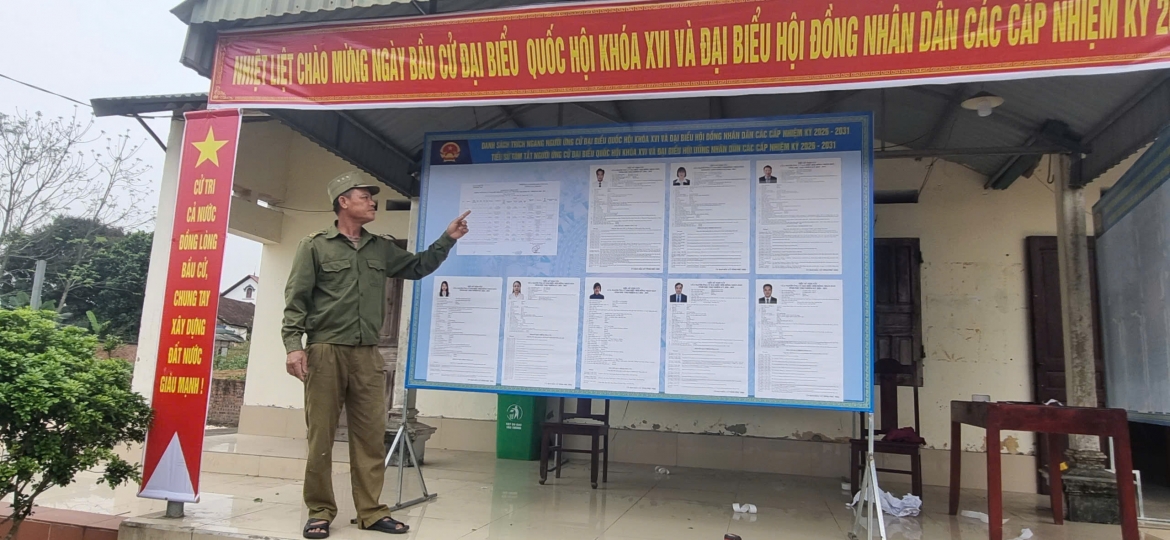 Khu vực bỏ phiếu đều đảm bảo đầy đủ các yếu tố về cơ sở vật chất, đảm bảo an toàn, an ninh cho cử tri và người làm công tác bầu cử.
