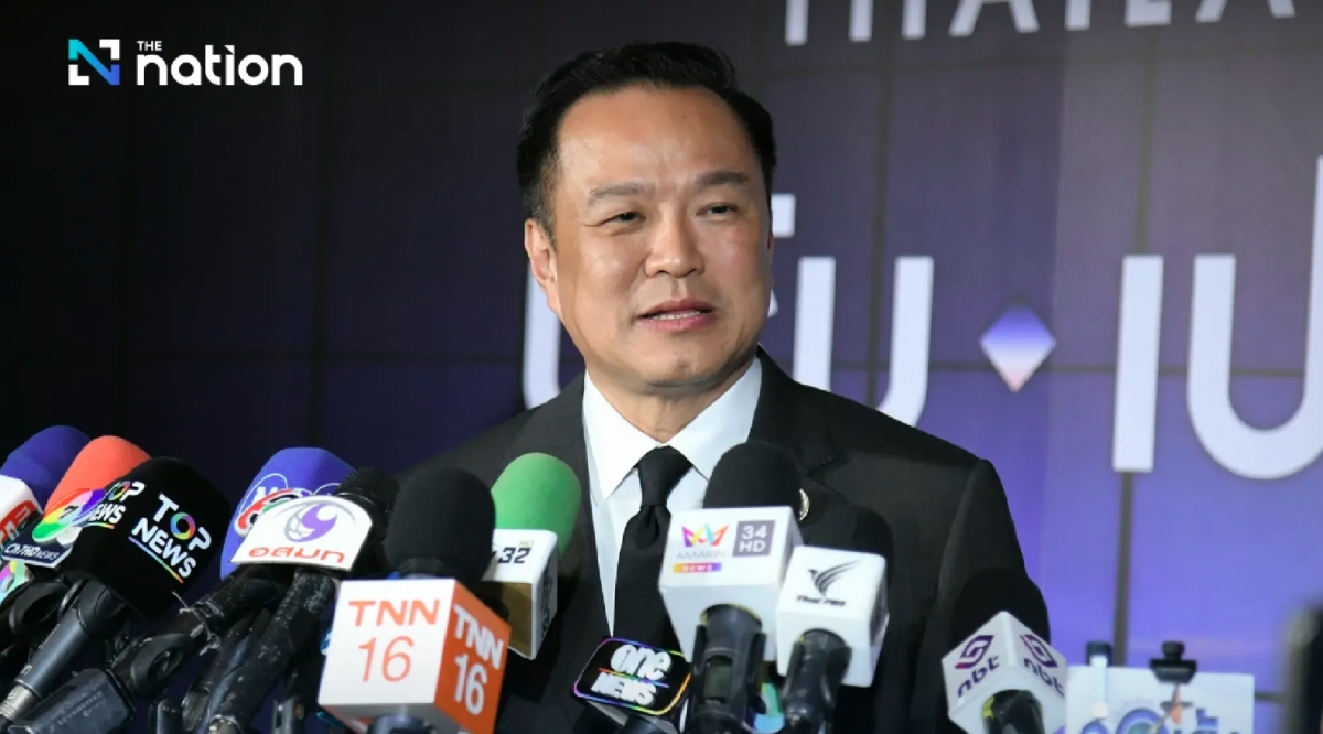 Thủ tướng lâm thời Thái Lan Anutin Charnvirakul. Ảnh: The Nation
