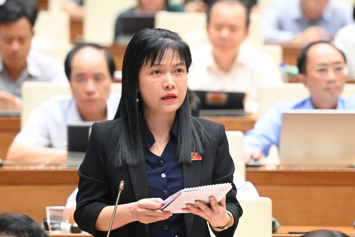 Bà Tạ Thị Yên, Phó Chủ nhiệm Ủy ban Công tác đại biểu (Ảnh: Quốc hội)