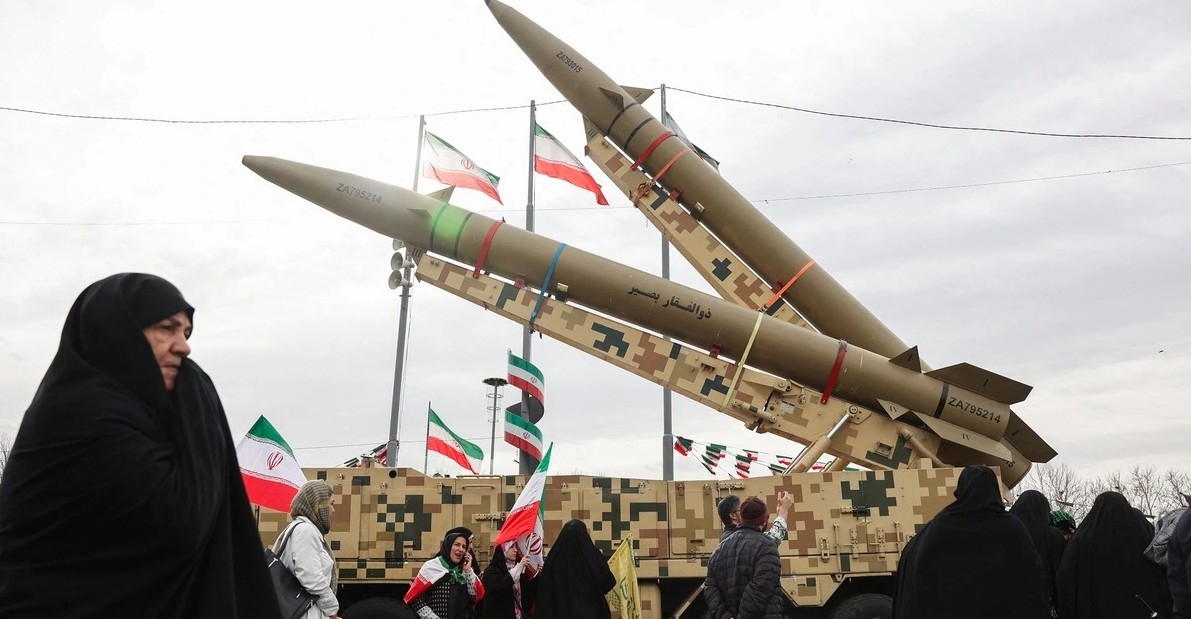 Tên lửa Iran. Ảnh: Reuters