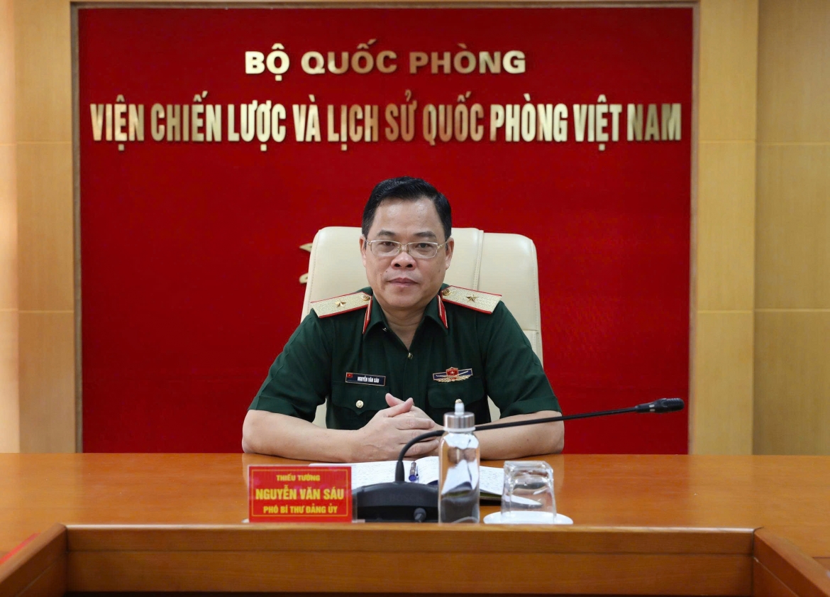 Thiếu tướng, PGS.TS Nguyễn Văn Sáu, Phó Viện trưởng Viện Chiến lược và Lịch sử quốc phòng Việt Nam