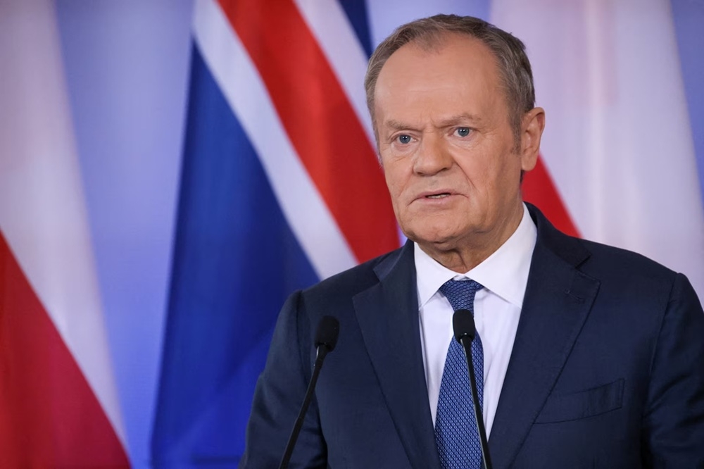 Thủ tướng Ba Lan Donald Tusk. Ảnh: Reuters