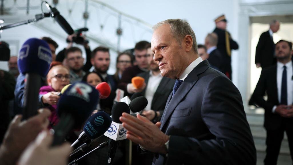 Thủ tướng Ba Lan Donald Tusk - Ảnh: PAP