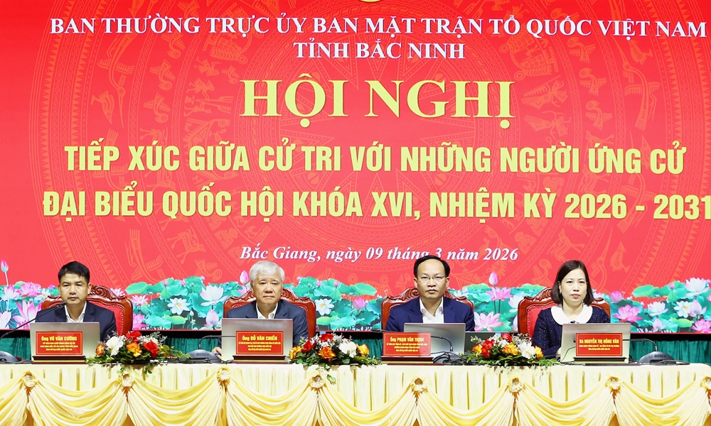 Các ứng cử viên ĐBQH khóa XVI, nhiệm kỳ 2026 - 2031 tiếp xúc cư tri tại đơn vị bầu cử số 3