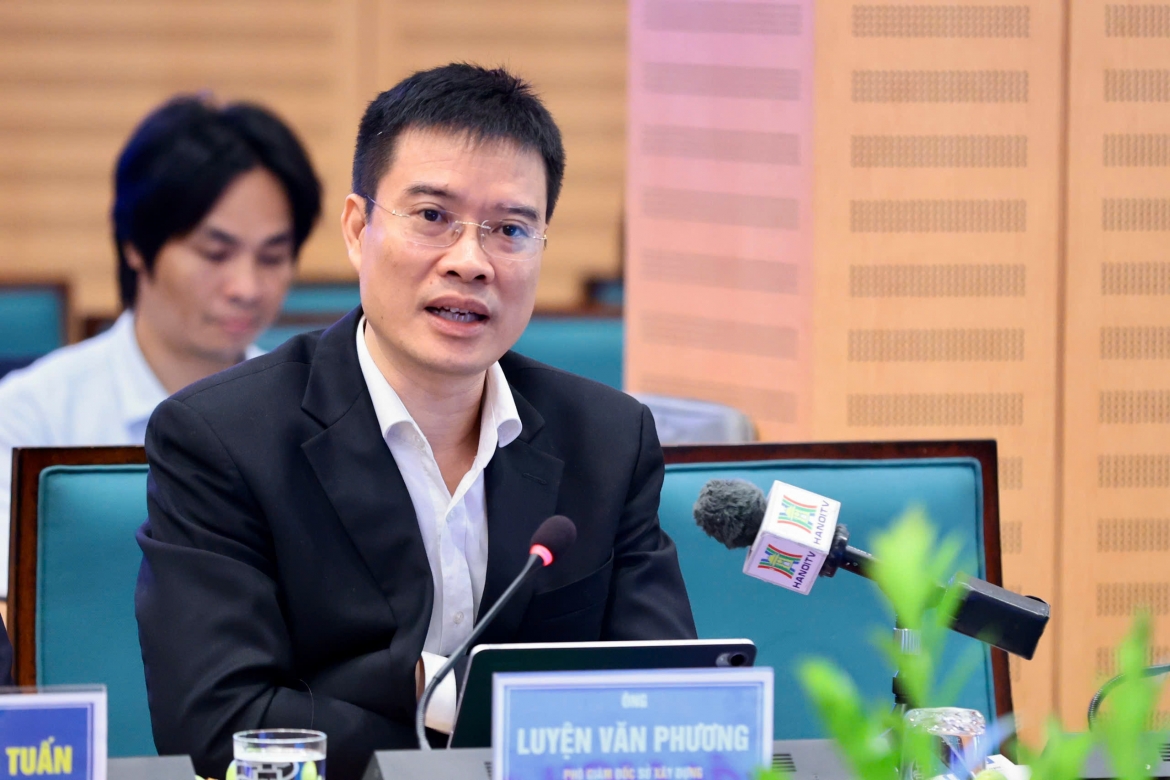 Ông Luyện Văn Phương - Phó giám đốc Sở Xây dựng Hà Nội
