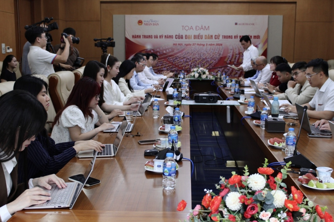 Tọa đàm “Hành trang và kỹ năng của đại biểu dân cử trong kỷ nguyên mới” do Báo Đại biểu Nhân dân tổ chức.