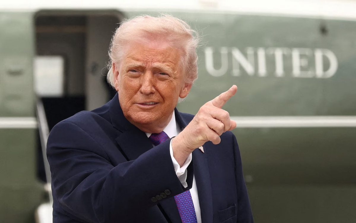 Tổng thống Trump. Ảnh: Reuters.