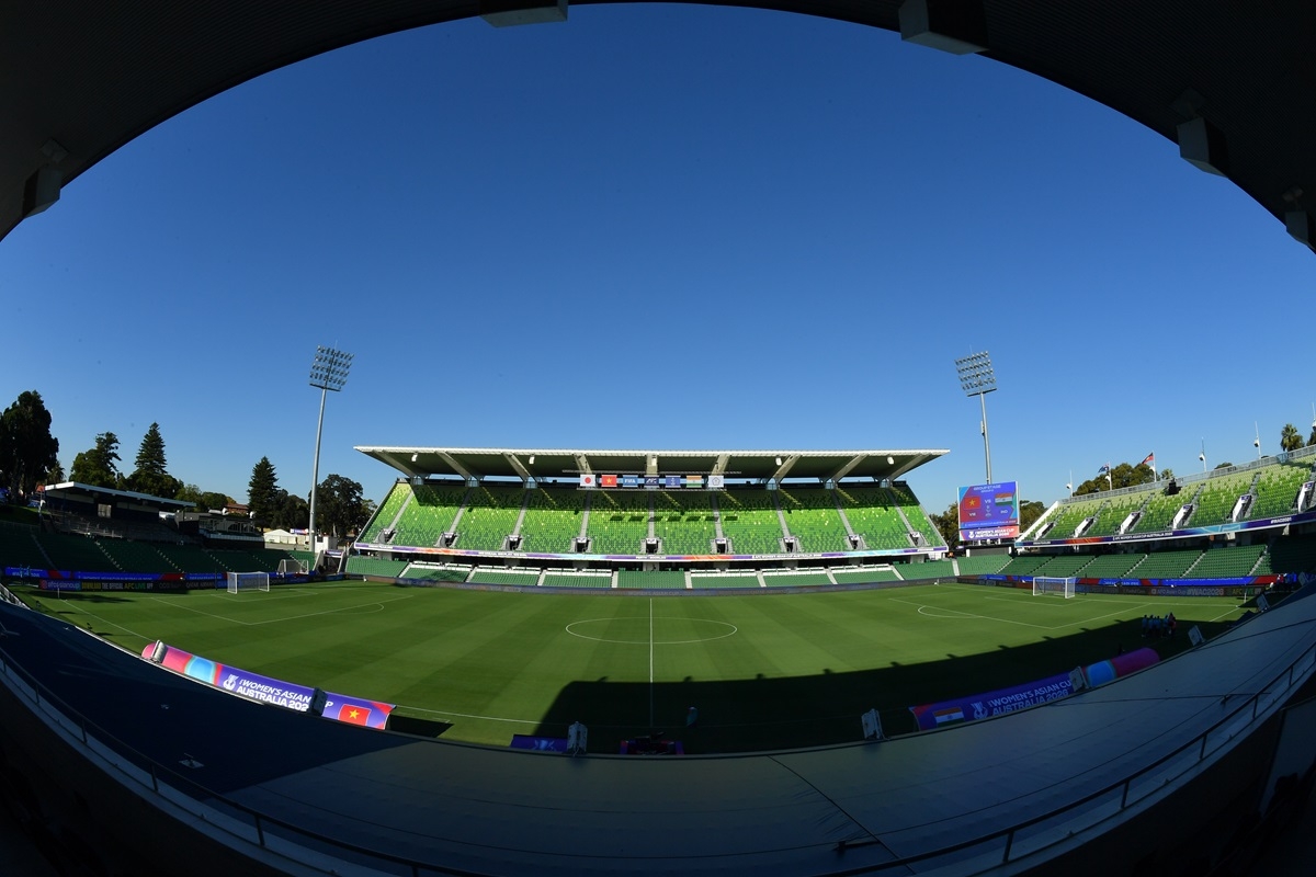 Sân vận động Perth trước giờ bóng lăn. (Ảnh: AFC).