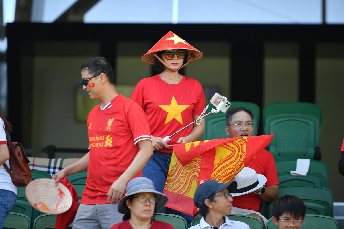Các CĐV Việt Nam trên khán đài. (Ảnh: AFC). 