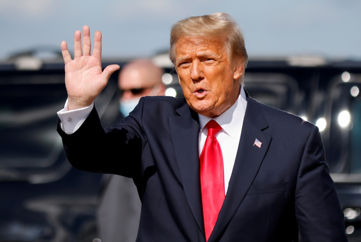 Tổng thống Mỹ Donald Trump (Nguồn: reuters)