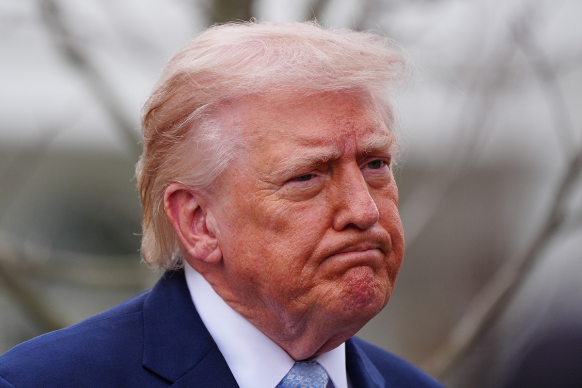 Tổng thống Donald Trump phát biểu với báo chí tại Nhà Trắng, ngày 20/3/2026. Ảnh: AP