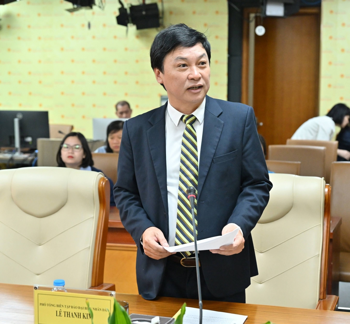 TS. Lê Thanh Kim Cử tri cho rằng, cử tri không chỉ mong muốn một đại biểu “đúng tiêu chuẩn”, mà còn kỳ vọng đó phải là người thực sự dám nói, dám làm và dám chịu trách nhiệm trước cử tri và đất nước. Ảnh BTC