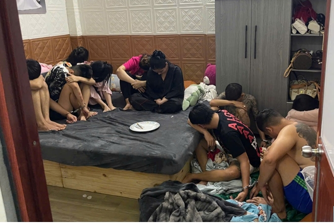 Hiện trường vụ việc- Ảnh: Công an thành phố Cần Thơ.