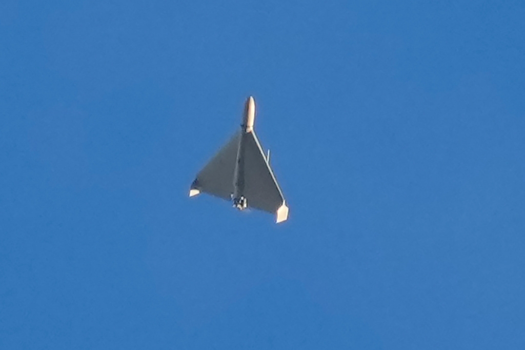 UAV Shahed của Iran. Ảnh: AP