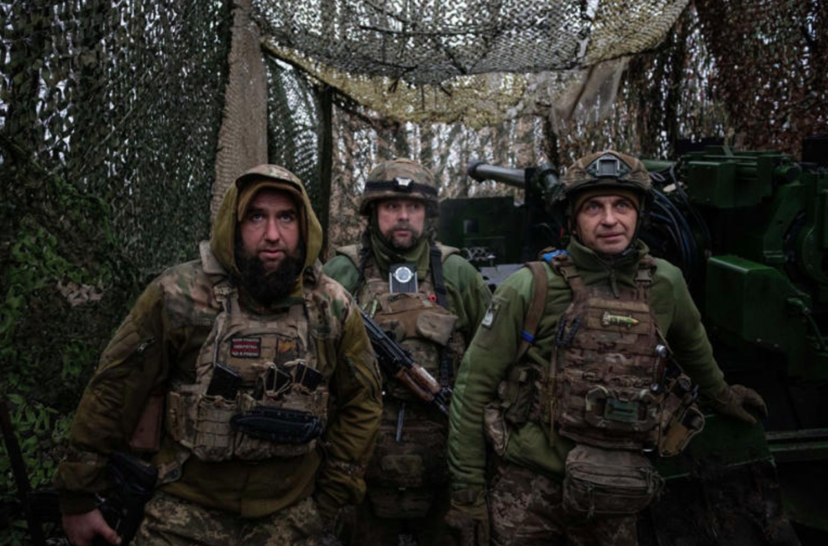 Binh sỹ Ukraine tại Kharkov. Ảnh: Kyiv Independent