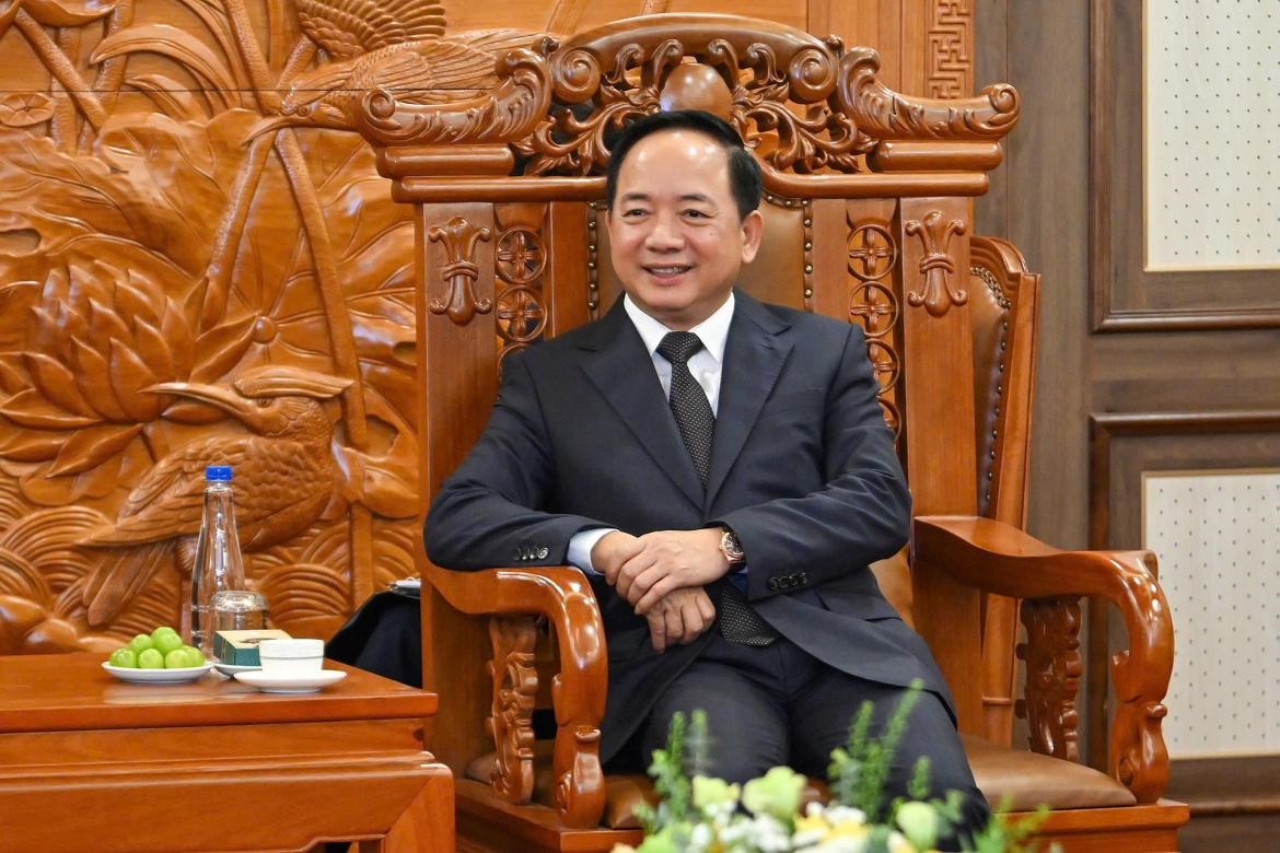 Ủy viên Bộ Chính trị, Bí thư Trung ương Đảng, Trưởng Ban Tuyên giáo và Dân vận Trung ương Trịnh Văn Quyết