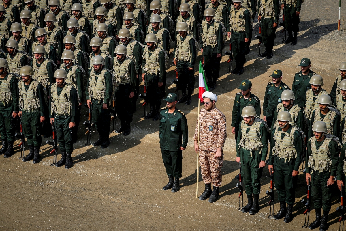 Lực lượng Vệ binh Cách mạng Hồi giáo Iran (IRGC). Ảnh: Reuters