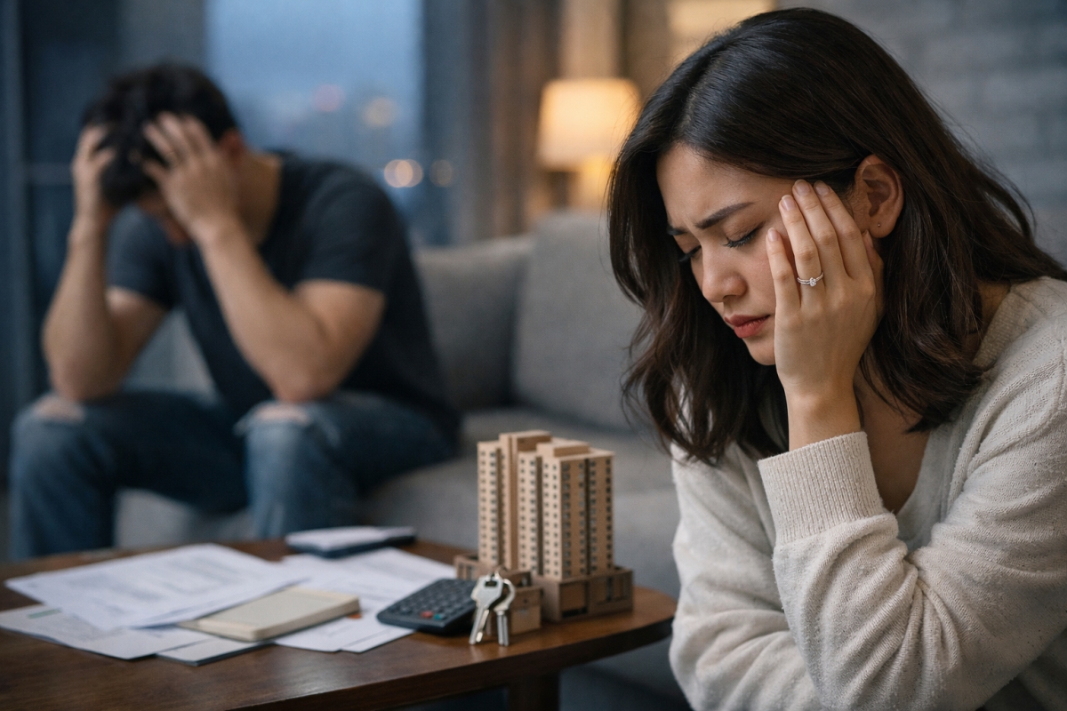 Bạn trai cho rằng tôi bỏ mặc anh trong lúc khó khăn khi tôi không đồng ý bán nhà (ảnh minh hoạ: AI)