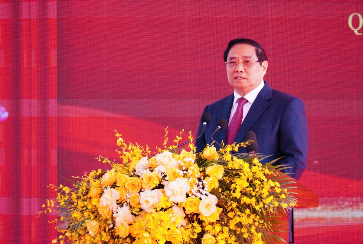 Thủ tướng Chính phủ Phạm Minh Chính dự lễ kỷ niệm.
