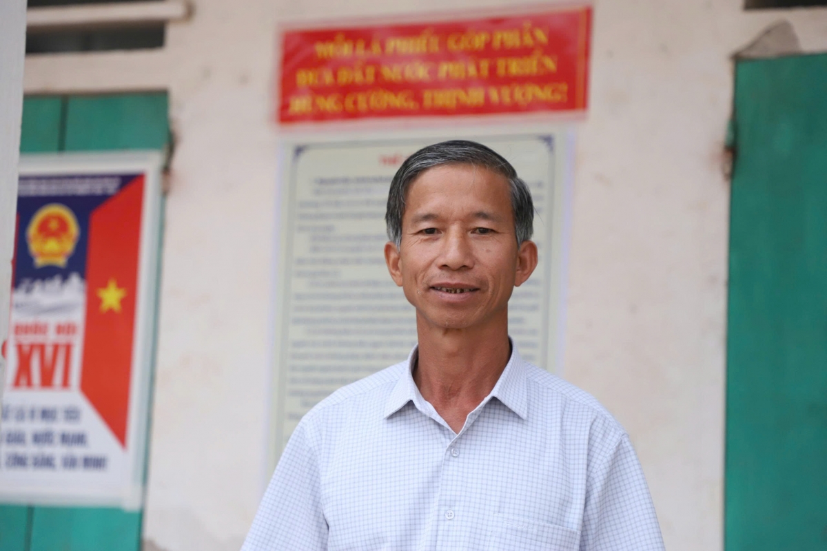 Ông Đoàn Đức Tuấn, Trùm chánh Giáo xứ Lã Điền, phường Vị Khê