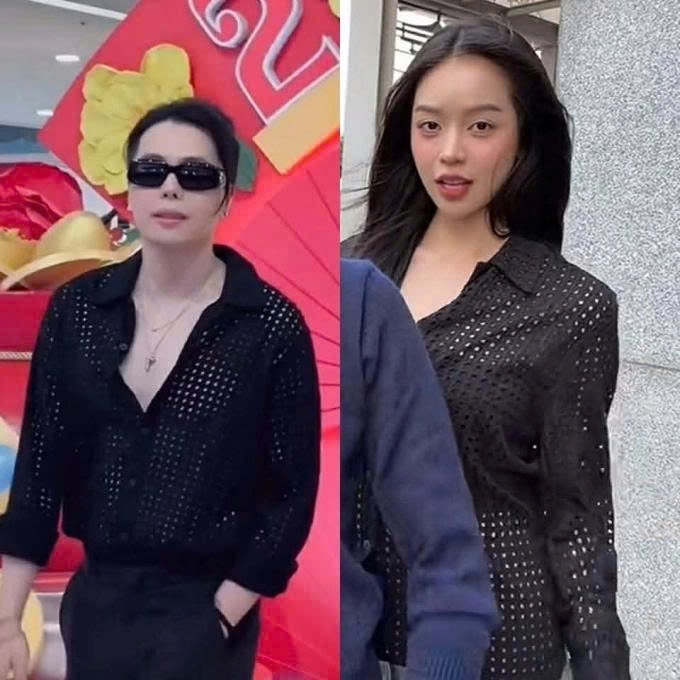 Trong video được người mẫu Đồng Ánh Quỳnh đăng tải, Hoa hậu Thanh Thủy nhảy theo một đoạn nhạc trên TikTok. Người đẹp diện áo lưới đen xuyên thấu, bên trong phối cùng áo quây đồng màu. Nhiều khán giả phát hiện ra hồi tháng 1/2024, ca sĩ Trịnh Thăng Bình từng diện chiếc áo tương tự để đi sự kiện. Không ít bình luận cho rằng Thanh Thủy và Trịnh Thăng Bình mặc áo đôi, một số cho rằng cả hai có thể "mặc chung đồ".