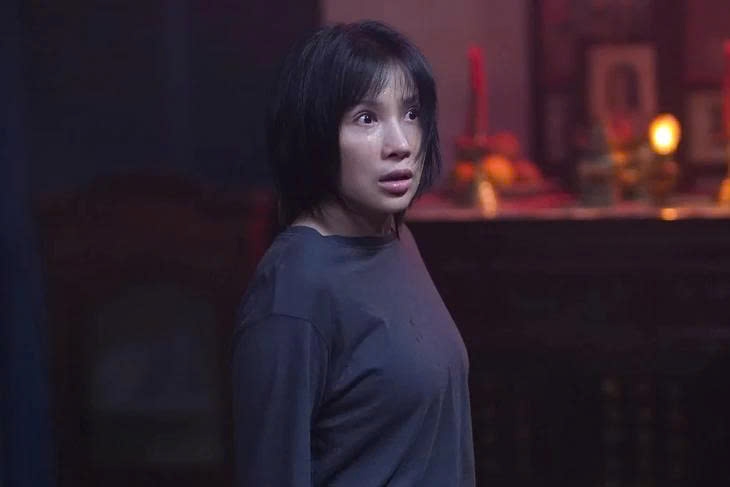 Khả Như vào vai Minh Như trong "Quỷ nhập tràng 2". Ảnh: ĐPCC