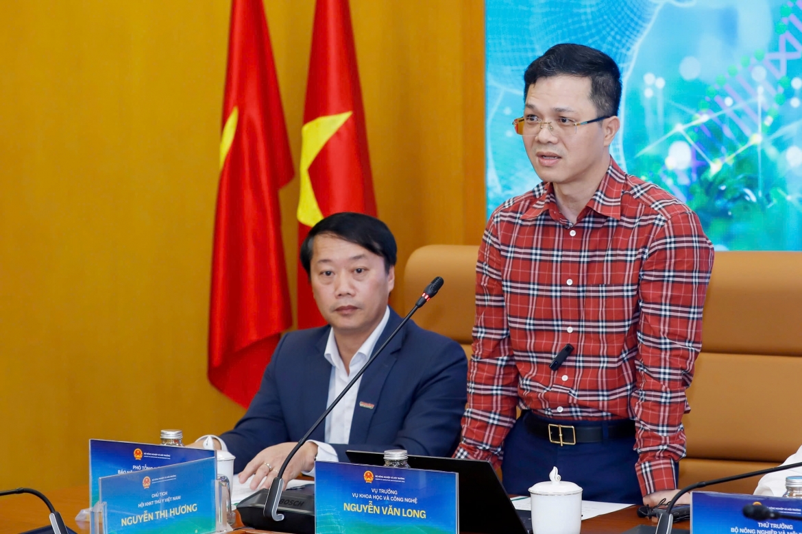 Ông Nguyễn Văn Long, Vụ trưởng Vụ Khoa học (Bộ Nông nghiệp và Môi trường)