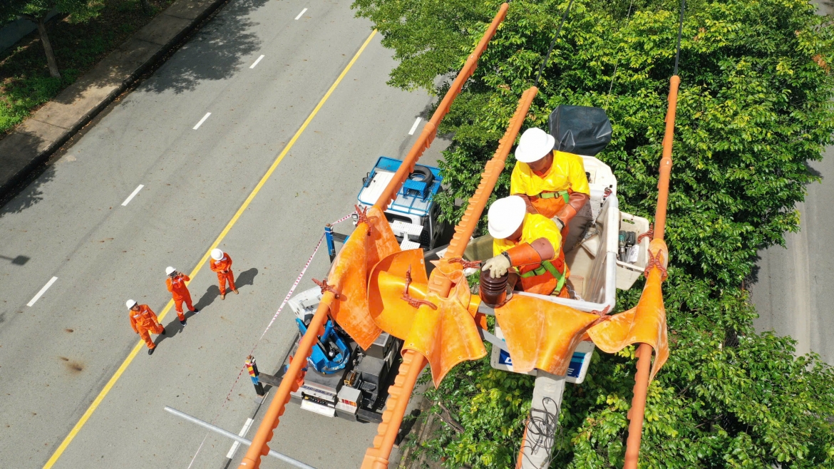 EVNSPC đã và đang triển khai đồng loạt các giải pháp nhằm đảm bảo cung ứng điện trong mùa nắng nóng