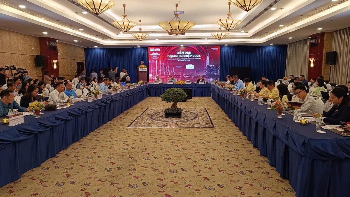 Diễn đàn “Doanh nghiệp 2026: Doanh nghiệp Việt Nam trên bản đồ kinh tế toàn cầu: Đổi mới để bứt phá”