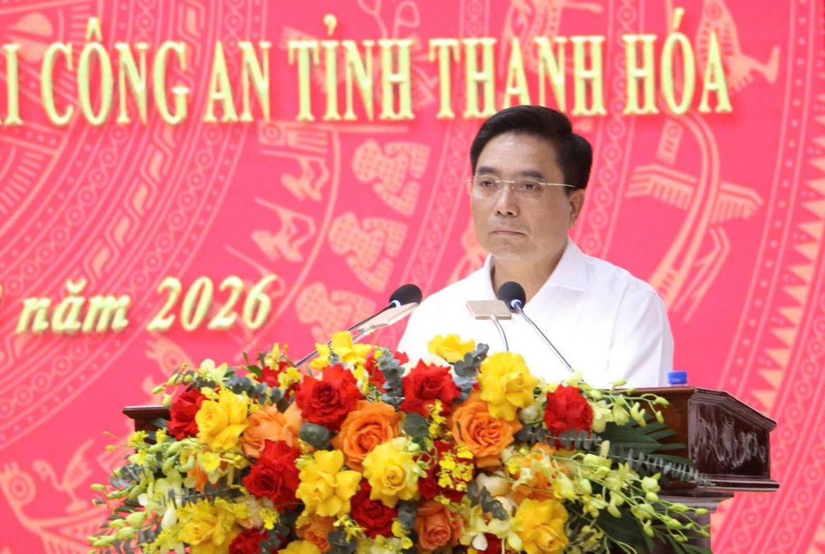 Đồng chí Nguyễn Doãn Anh, Ủy viên Trung ương Đảng, Bí thư Tỉnh ủy phát biểu chỉ đạo tại Hội nghị.