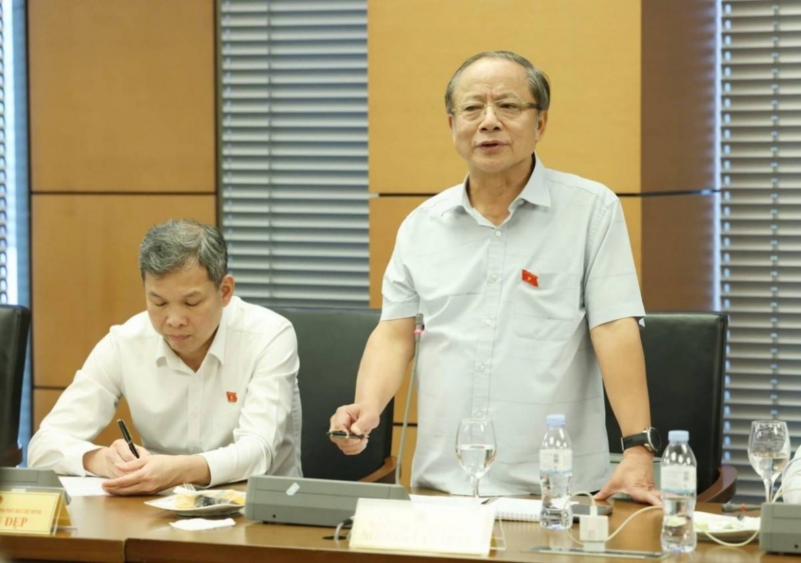 Đại biểu Nguyễn Văn Thân (Đoàn TP.HCM), Chủ tịch Hiệp hội Doanh nghiệp nhỏ và vừa Việt Nam (Ảnh: KT)
